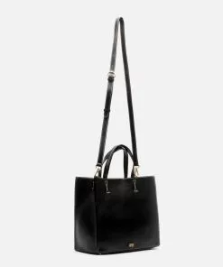 Frances Valentine Margo Tote Tumbled Leather Black 10 Frances Valentine Margo Tote Tumbled Leather Black