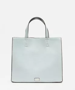 Frances Valentine NEW ARRIVALS Margo Tote Tumbled Leather Light Blue