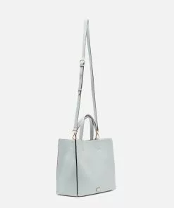 Frances Valentine NEW ARRIVALS Margo Tote Tumbled Leather Light Blue