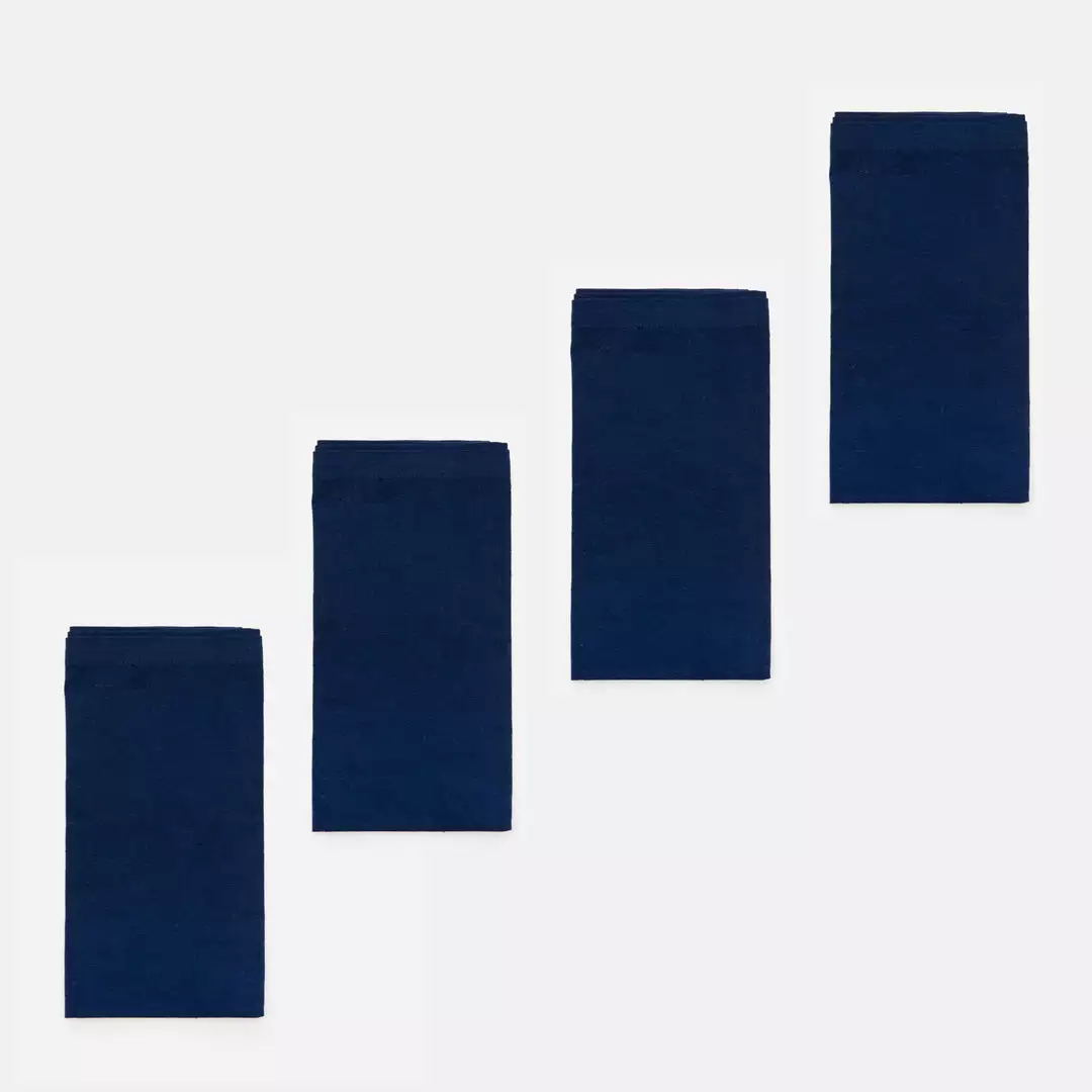 Frances Valentine Home Goods Dinner Napkin Set Navy 3 Frances Valentine Home Goods Dinner Napkin Set Navy