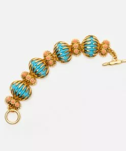 KJL Teal Orbit Bracelet JEWELRY