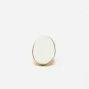 KJL JEWELRY Enamel Palette Ring White