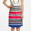 Frances Valentine Slim Skirt Trixie Stripe Multi APPAREL
