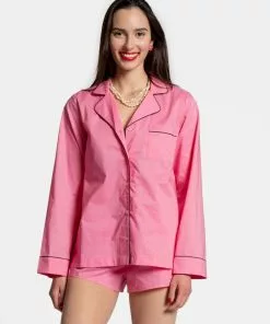 Frances Valentine Teddy Pajama Short Pink