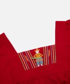 Frances Valentine APPAREL Picnic Dress Red