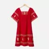 Frances Valentine APPAREL Picnic Dress Red