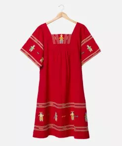 Frances Valentine APPAREL Picnic Dress Red