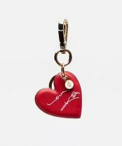 Frances Valentine Heart Keychain Red