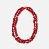KJL Red Pebble Necklace JEWELRY