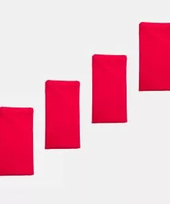 Frances Valentine Dinner Napkin Set Red Home Goods