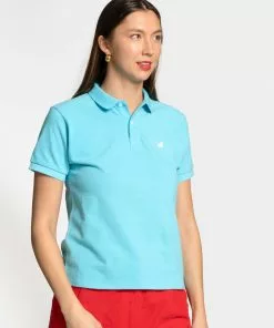 Frances Valentine Apparel Scottie Polo Light Blue