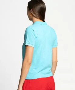 Frances Valentine Apparel Scottie Polo Light Blue