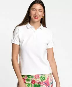 Frances Valentine NEW ARRIVALS Scottie Polo White