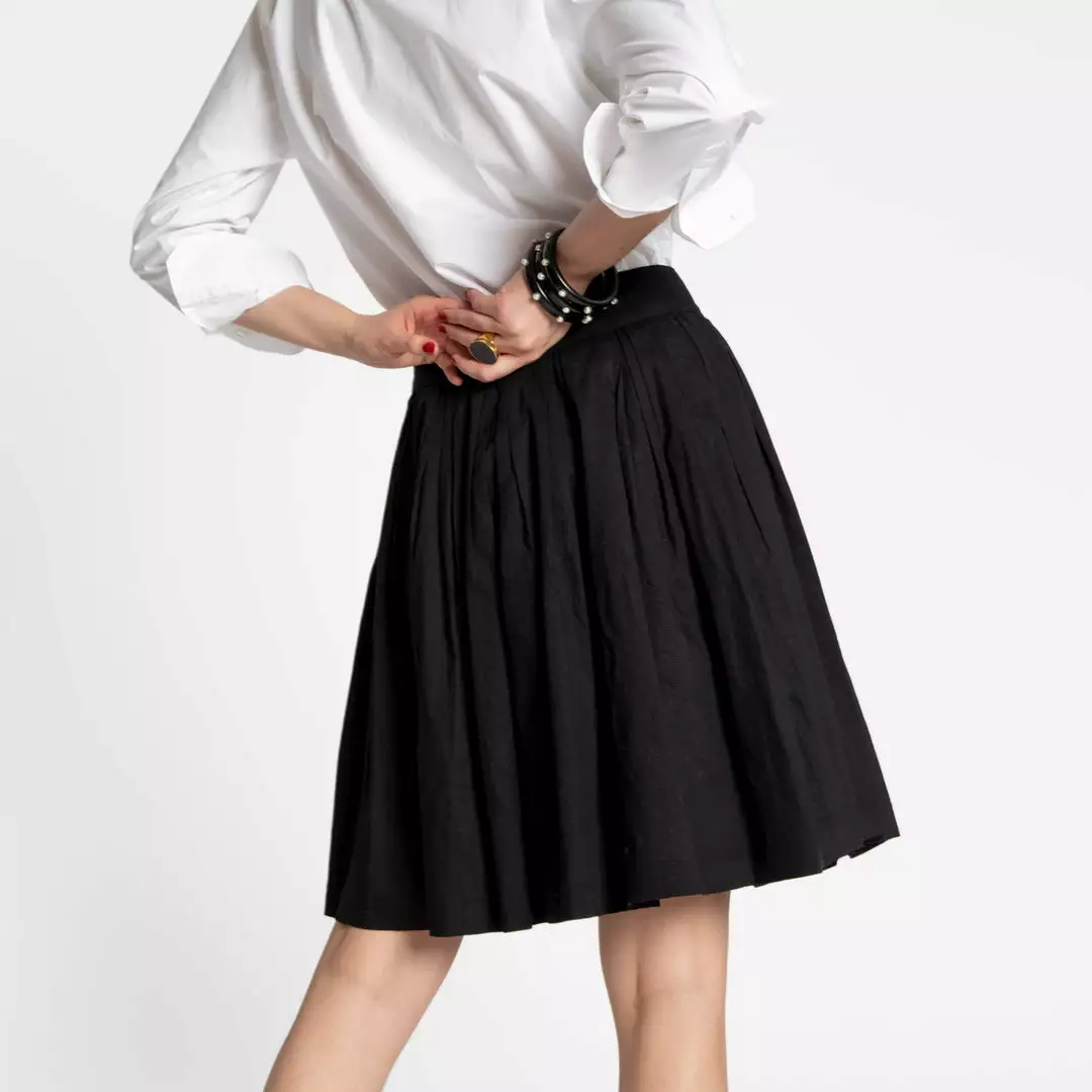 Frances Valentine Claire Skirt Black APPAREL 4 Frances Valentine Claire Skirt Black APPAREL