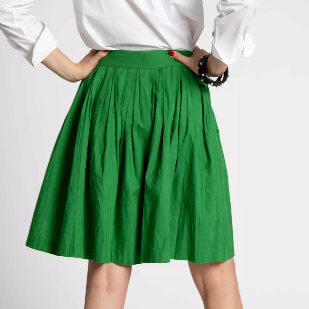 Frances Valentine APPAREL Claire Skirt Green 5 Frances Valentine APPAREL Claire Skirt Green
