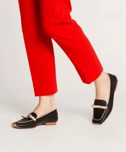 Frances Valentine Suzanne Cozy Loafer Nappa Faux Shearling Black SHOES 11 Frances Valentine Suzanne Cozy Loafer Nappa Faux Shearling Black SHOES