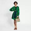 Frances Valentine Stephanie Tunic Dress Green Navy APPAREL 1 Frances Valentine Stephanie Tunic Dress Green Navy APPAREL
