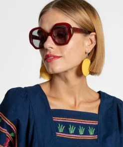 Selima Optique X FV Skip Sunglasses Red NEW ARRIVALS