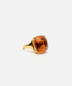 KJL Tangerine Gem Ring JEWELRY