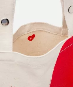 Frances Valentine Tote Bags Help For Ukraine: Canvas Heart Tote