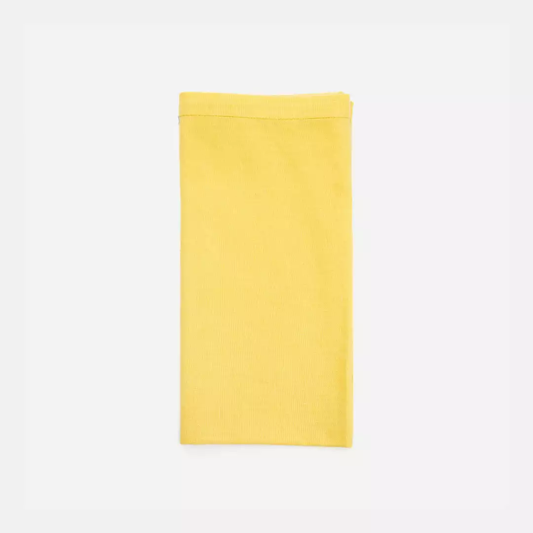Frances Valentine Home Goods Dinner Napkin Set Yellow 4 Frances Valentine Home Goods Dinner Napkin Set Yellow