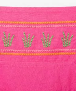 Frances Valentine APPAREL Zebra Picnic Dress Pink