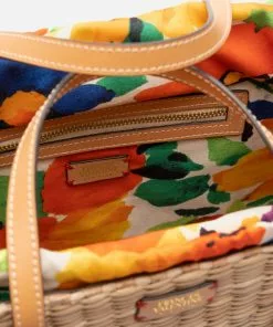 Frances Valentine Zizi Top Tote Natural