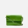 Frances Valentine Ann Crossbody Tumbled Leather Green 2 Frances Valentine Ann Crossbody Tumbled Leather Green