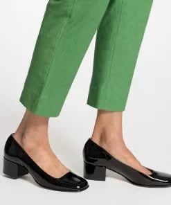 Frances Valentine SHOES Doll Pump Soft Patent Black