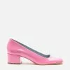 Frances Valentine Shoes Doll Pump Soft Patent Pink