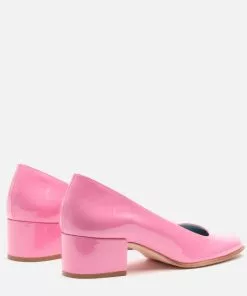 Frances Valentine Shoes Doll Pump Soft Patent Pink