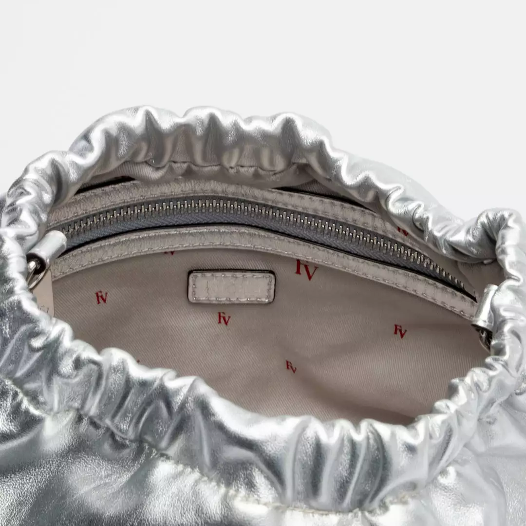 Frances Valentine Wedding Guest Bici Chain Pouch Silver 9 Frances Valentine Wedding Guest Bici Chain Pouch Silver