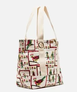 Frances Valentine Beach Tote Bird Is The Word
