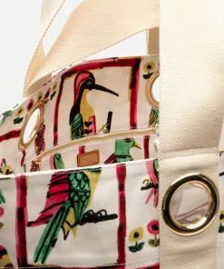 Frances Valentine Beach Tote Bird Is The Word
