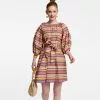 Frances Valentine Bliss Mini Dress Candy Stripe NEW ARRIVALS