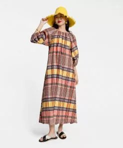 Frances Valentine Bliss Maxi Dress Exploding Madras