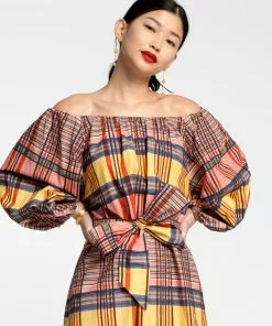 Frances Valentine Bliss Maxi Dress Exploding Madras