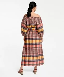 Frances Valentine Bliss Maxi Dress Exploding Madras