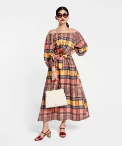 Frances Valentine Bliss Maxi Dress Exploding Madras