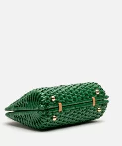 Frances Valentine HANDBAGS Buzzy Basket Wicker Green