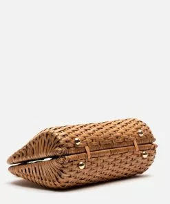Frances Valentine Handbags Buzzy Basket Wicker Natural