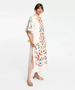 Frances Valentine Dreamy Caftan Bird Is The Word