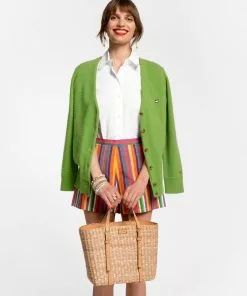 Frances Valentine Short W/Back Zip Candy Stripe APPAREL