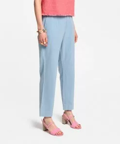 Frances Valentine Chloe Khaki Pant Light Blue APPAREL