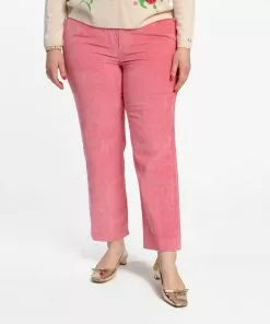 Frances Valentine Chloe Corduroy Pant Pink APPAREL