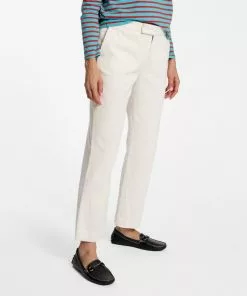 Frances Valentine Chloe Corduroy Pant Oyster
