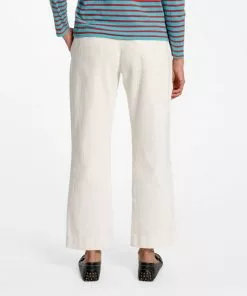Frances Valentine Chloe Corduroy Pant Oyster