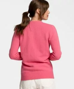 Frances Valentine APPAREL Collegiate Sweater Pink 10 Frances Valentine APPAREL Collegiate Sweater Pink