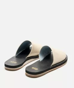 Frances Valentine NEW ARRIVALS Cloud Slide Sandal Oyster Black