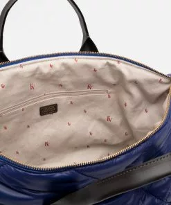 Frances Valentine HANDBAGS Elliot Tote Quilted Nylon Navy 9 Frances Valentine HANDBAGS Elliot Tote Quilted Nylon Navy